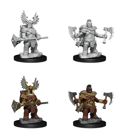 DND FRAMEWORKS: DWARF BARBARIAN FEMALE